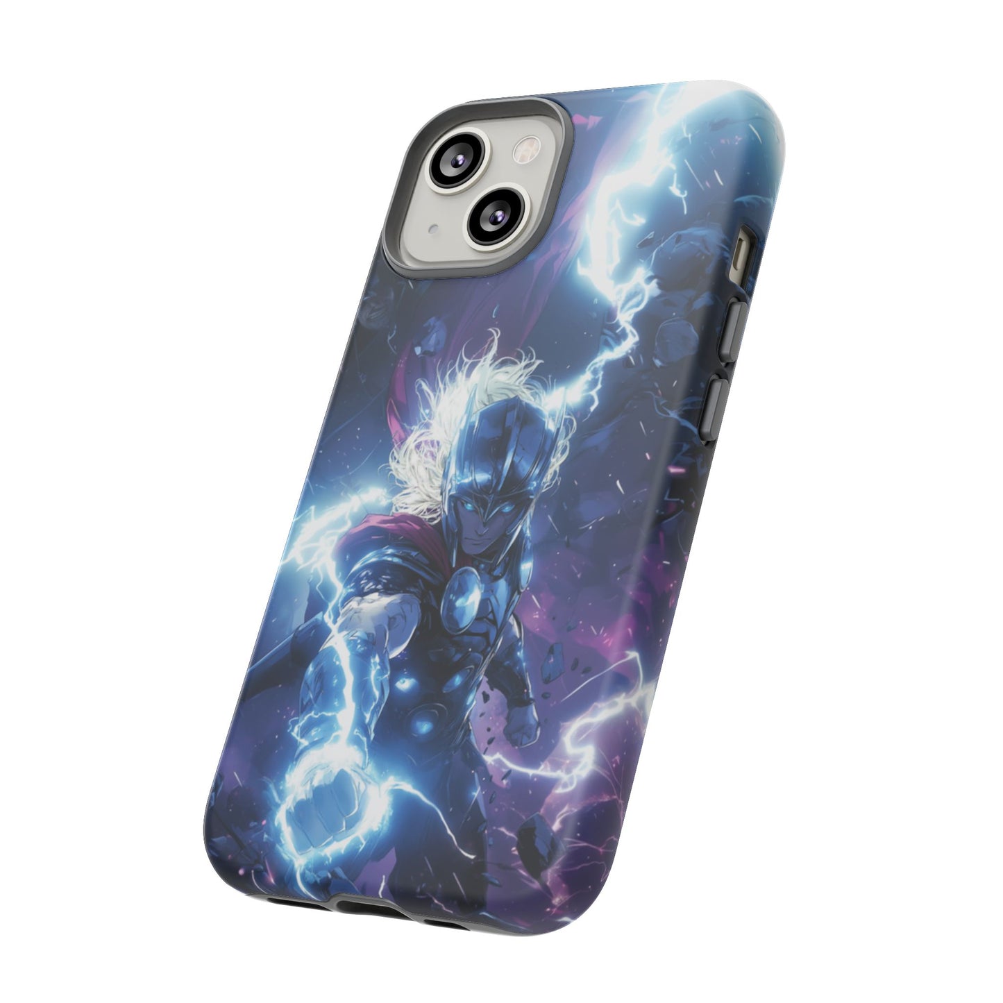 Lightning Fury: Thor Anime Action Phone Case - iPhone, Google Pixel, Samsung