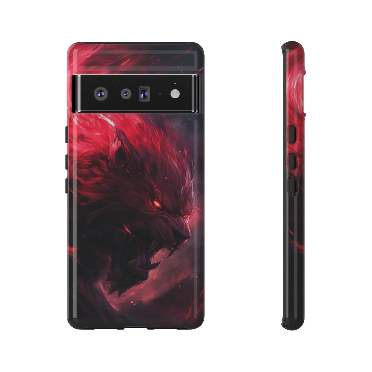 Fiery Wolf Spirit – Tough Google Pixel Case