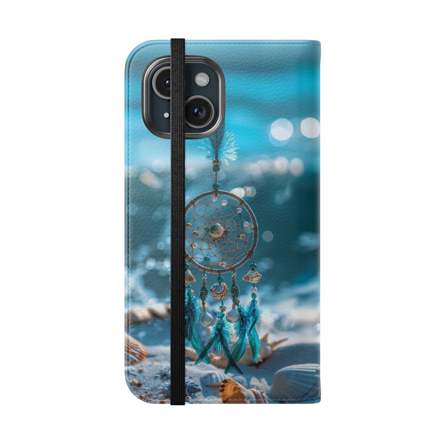 Ocean Beach Dreamcatcher - Wallet Flip Case