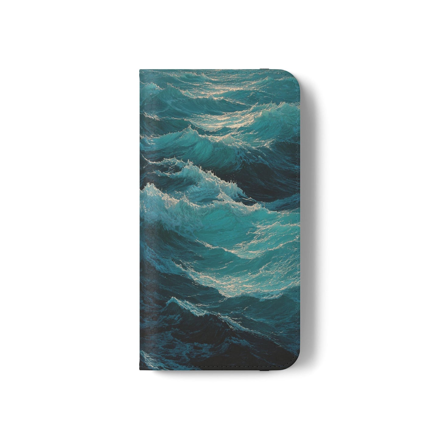 Ocean Waves - Wallet Flip Case