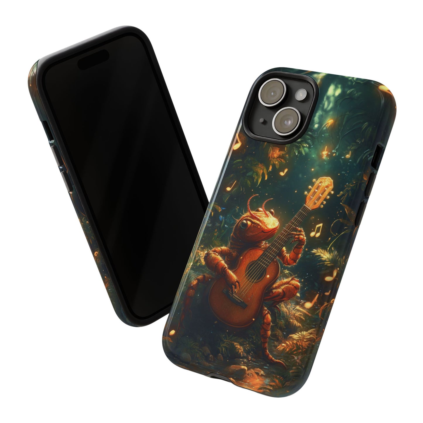 Serenade Forest Guitarist - Tough iPhone Case
