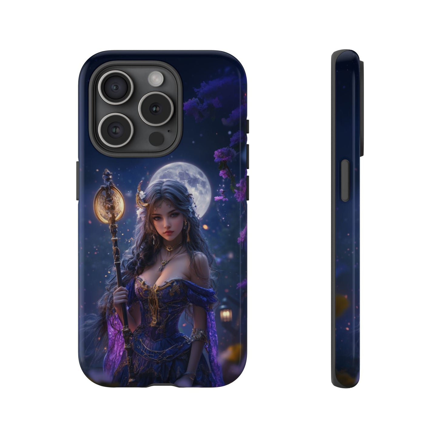 Moonlit Enchantress Phone Case - iPhone, Google Pixel, Samsung Galaxy