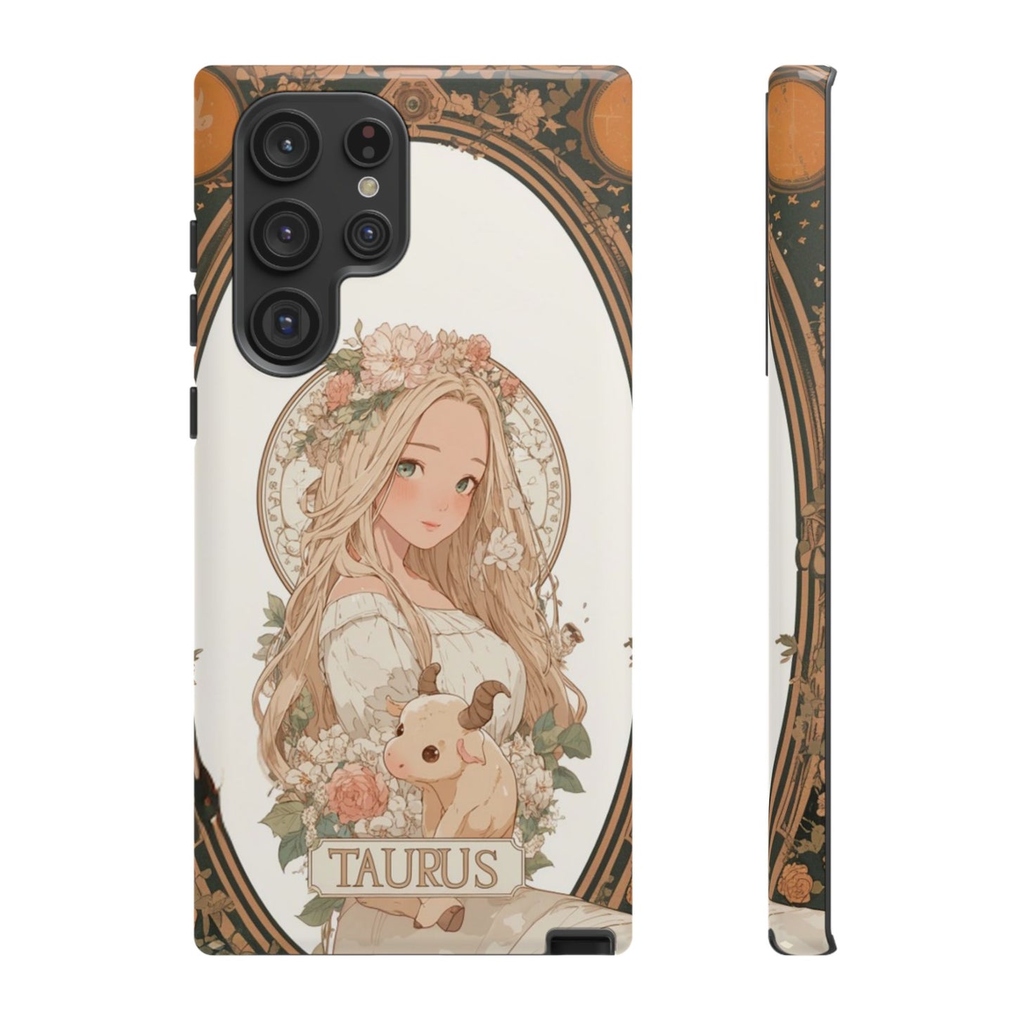 Taurus Floral Maiden - Tough Samsung Galaxy Case
