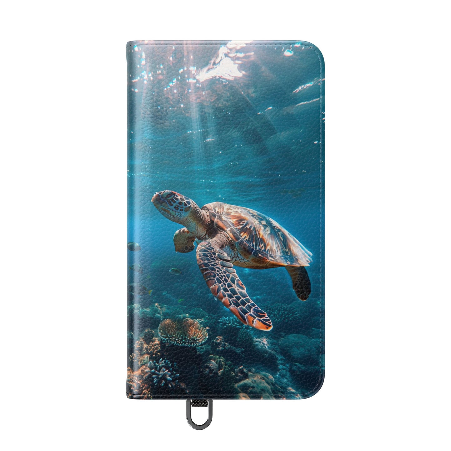 Ocean Guardian Sea Turtle - Wallet Flip Case