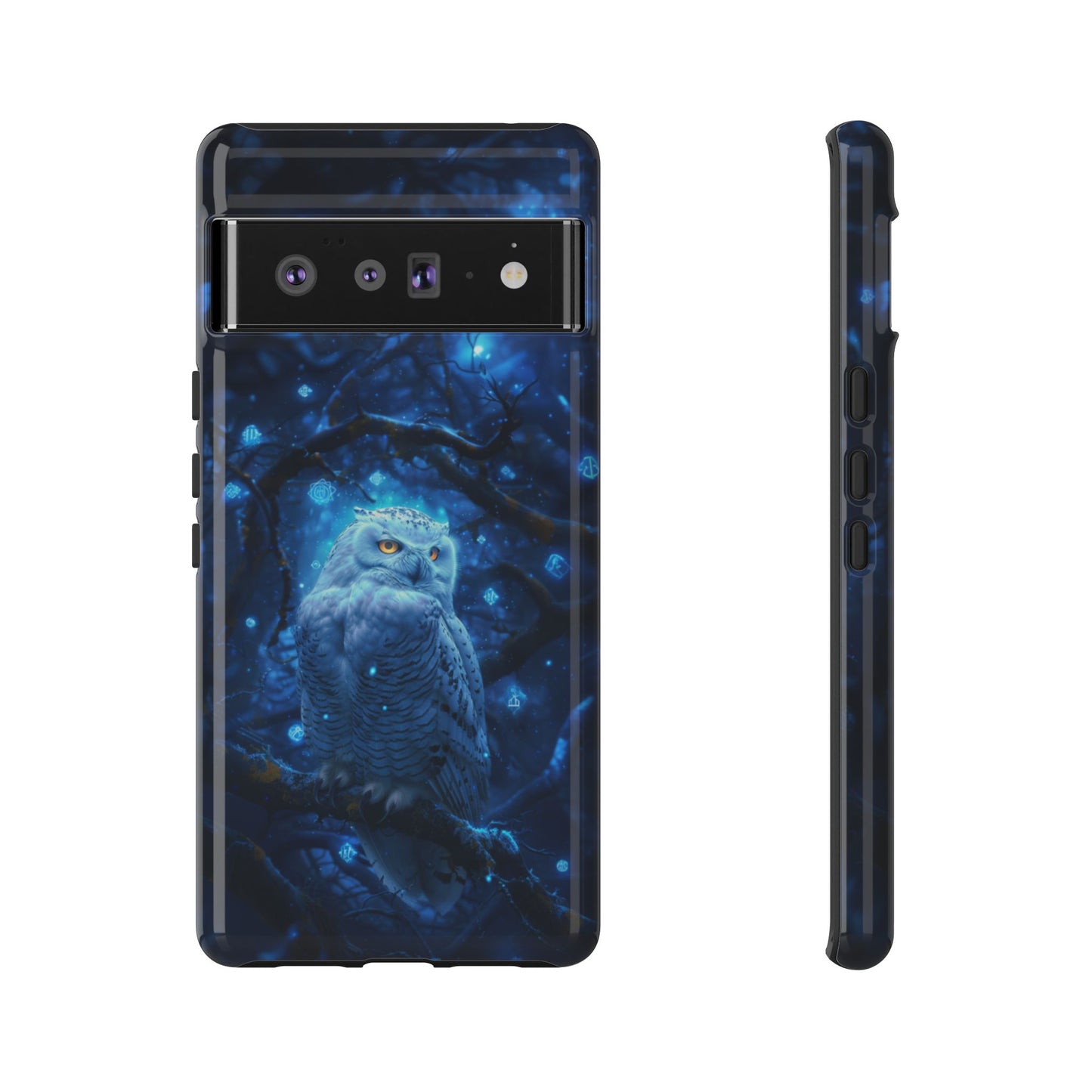 Luminous Rune Owl – Tough Google Pixel Case