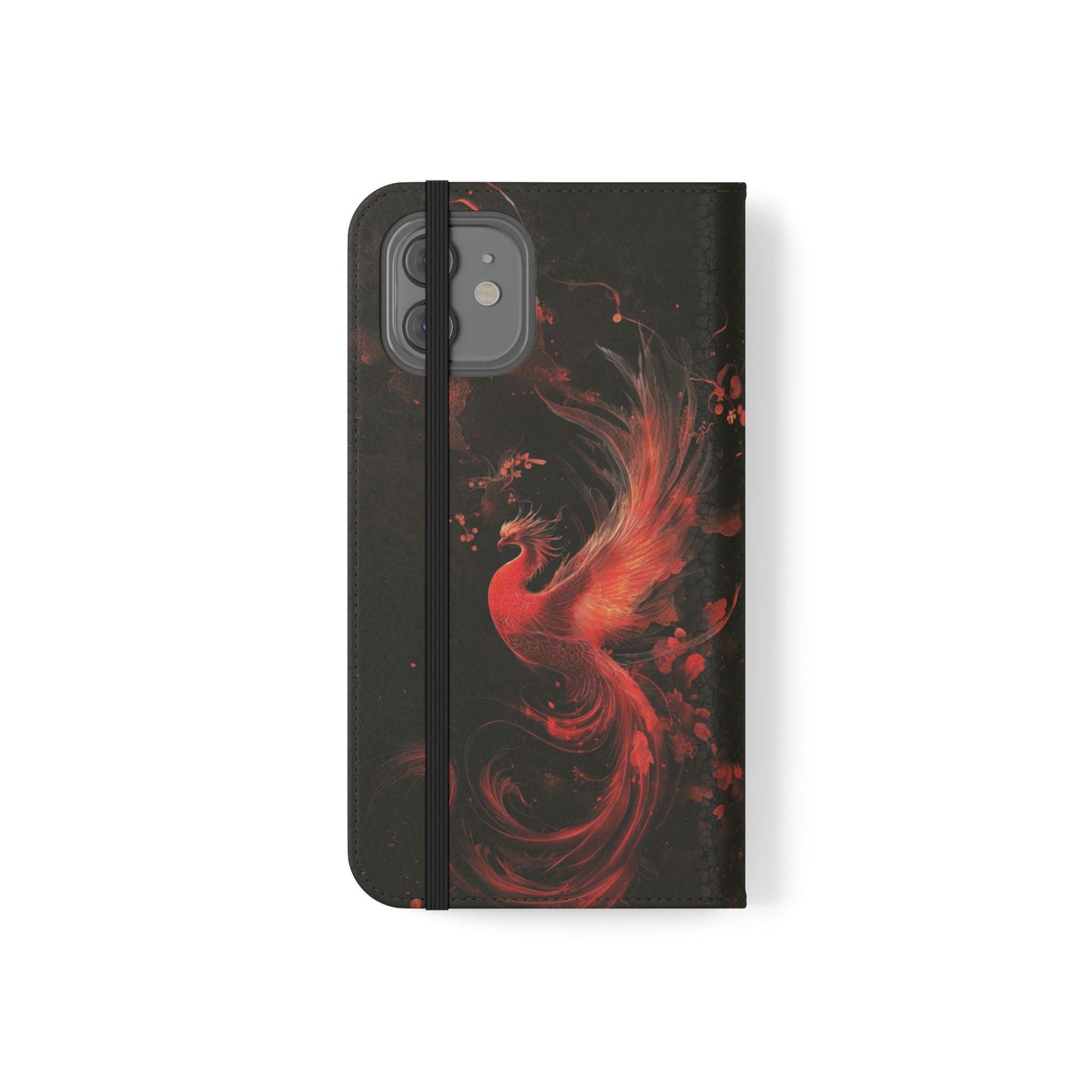 Crimson Phoenix - Wallet Flip Case