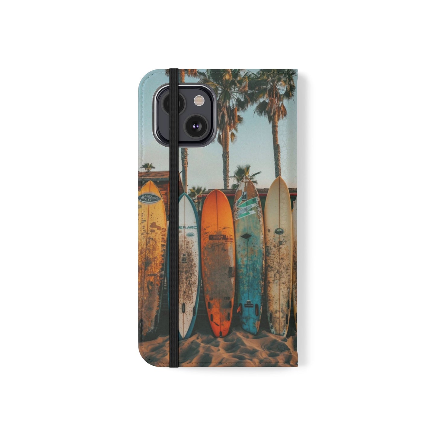 Beach Surfboards - Wallet Flip Case