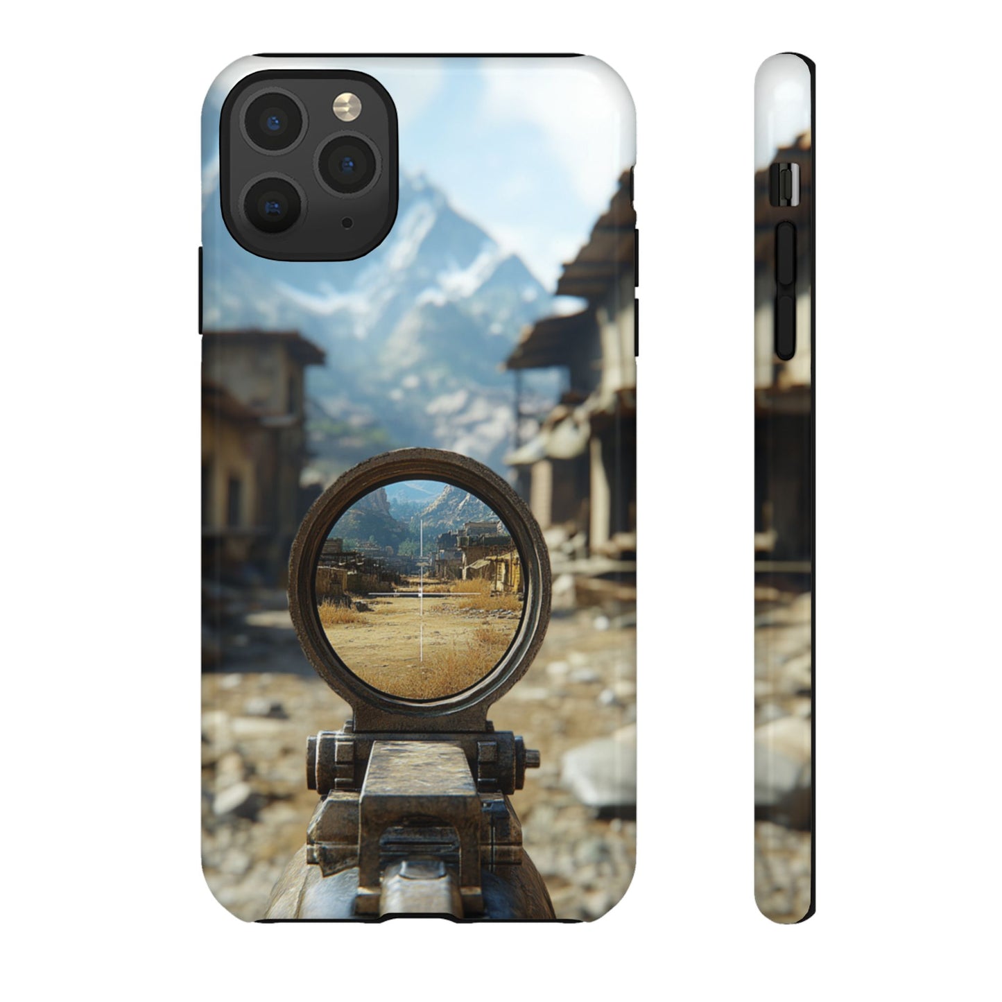 Desert Sniper Focus - Tough iPhone Case