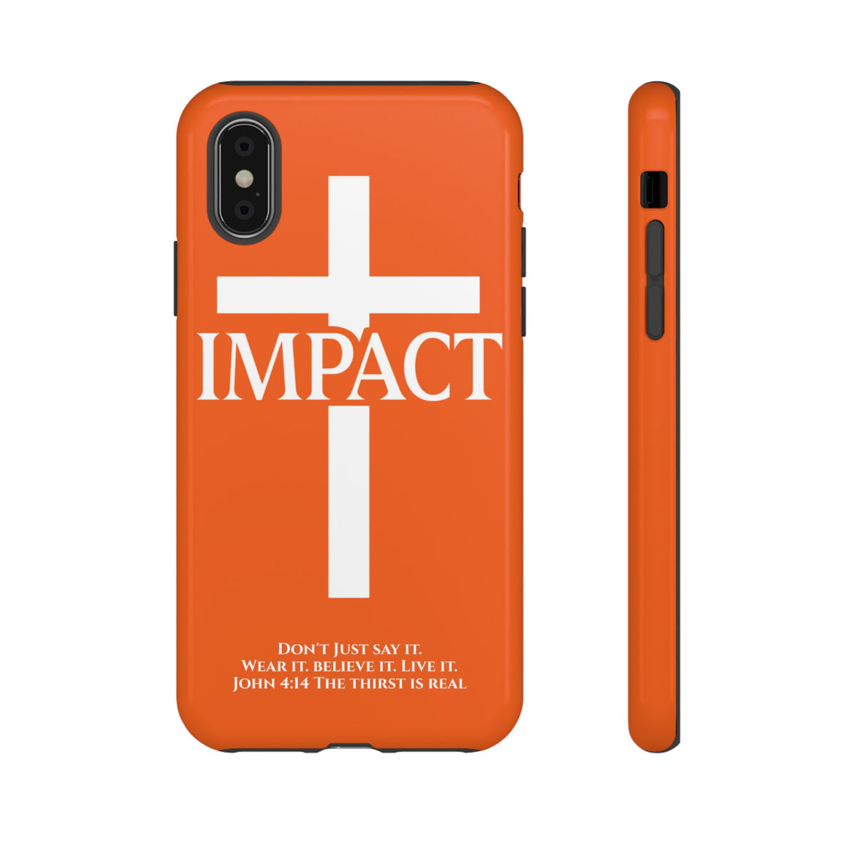 Impact Orange - Tough iPhone Case