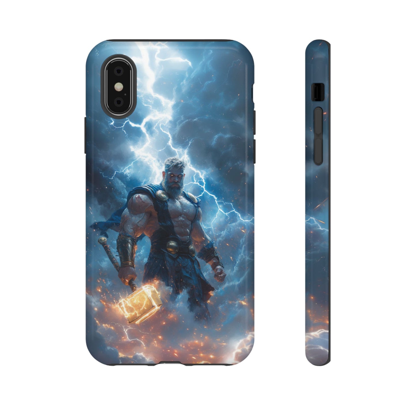 Thor Stormhammer Wrath - Tough iPhone Case