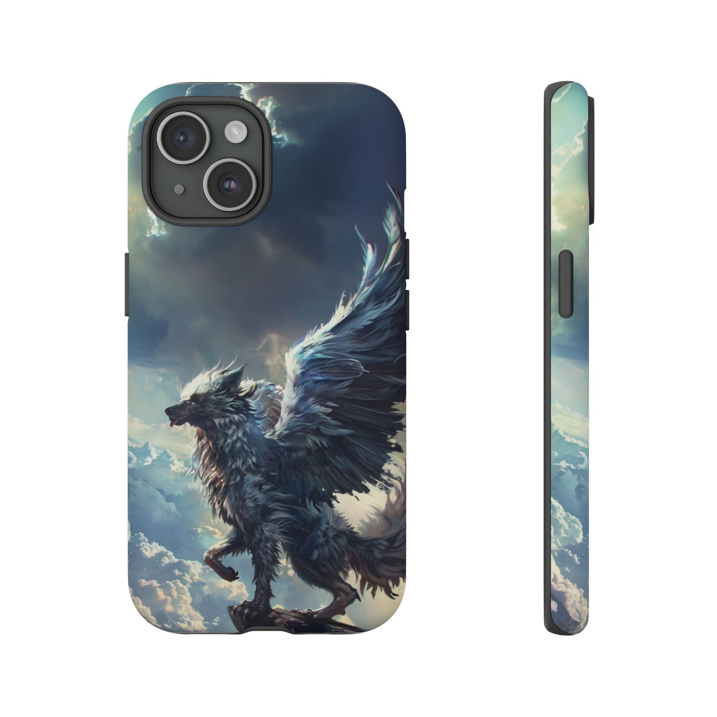 Winged Wolf Protector - iPhone, Google Pixel, Samsung Galaxy