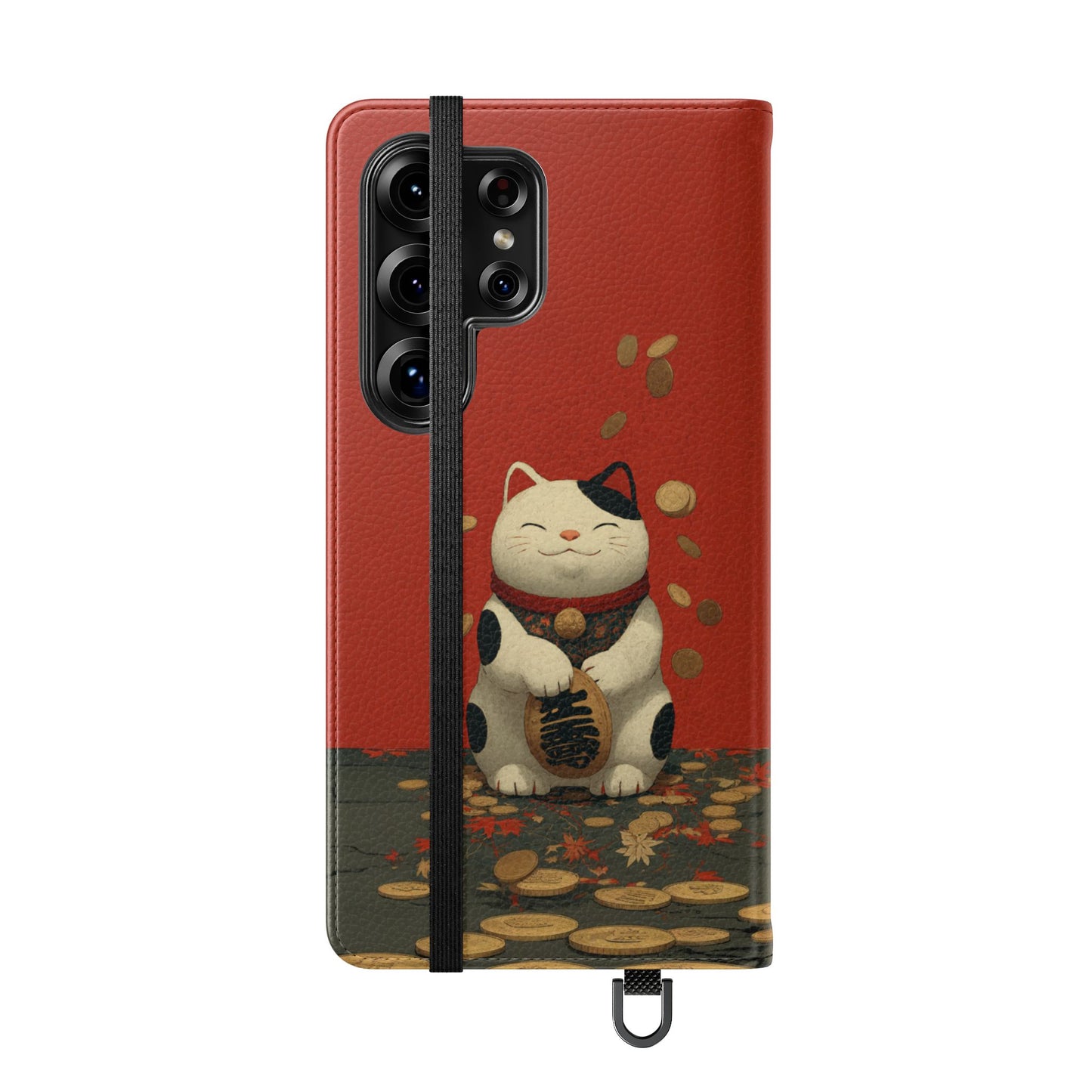 Lucky Cat - Wallet Flip Case