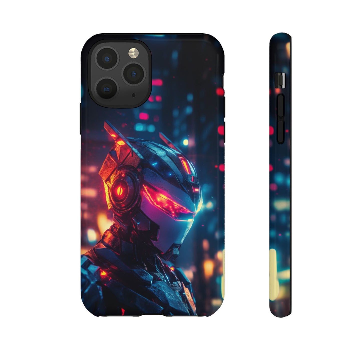Neon Cyborg - Tough iPhone Case