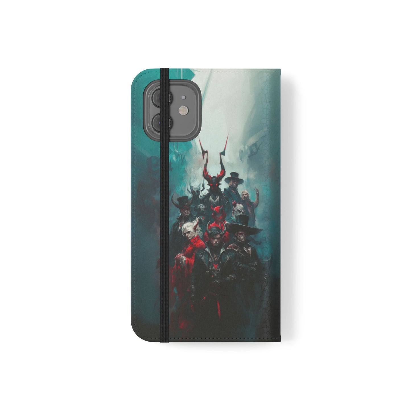 Dark Fantasy Demon Hunters - Wallet Flip Case