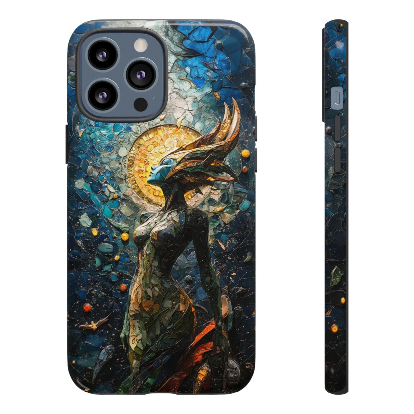 Ethereal Mosaic Goddess Phone Case - iPhone, Google Pixel, Samsung Galaxy