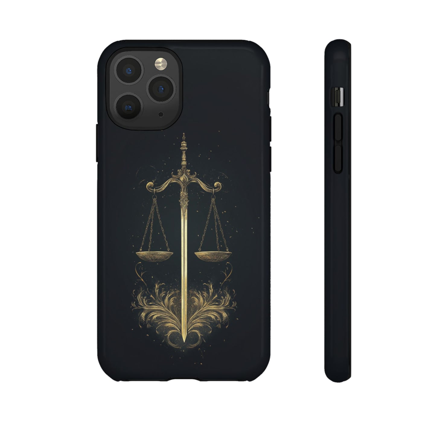 Libra Gilded Balance – Tough iPhone Case