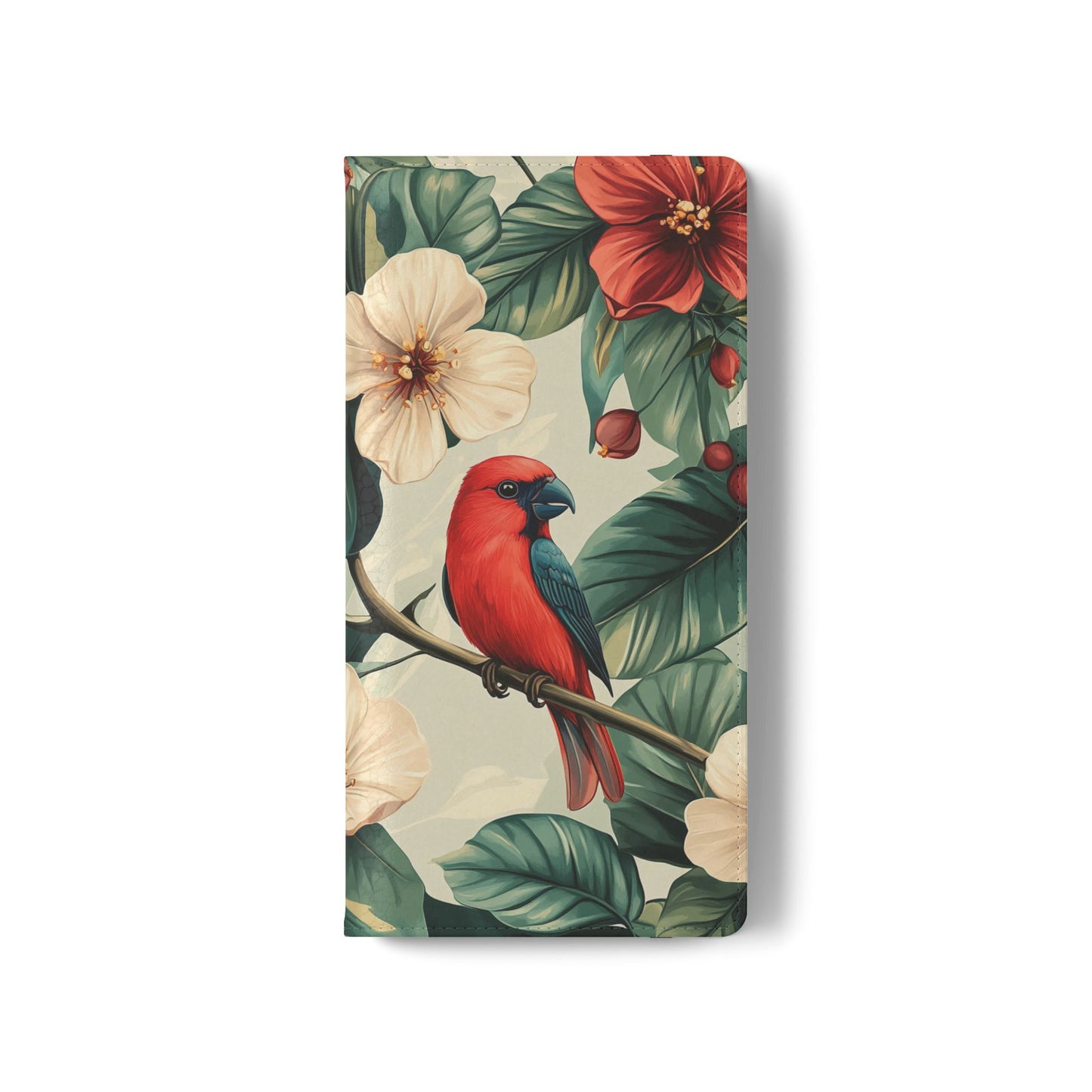 Scarlet Songbird - Wallet Flip Case