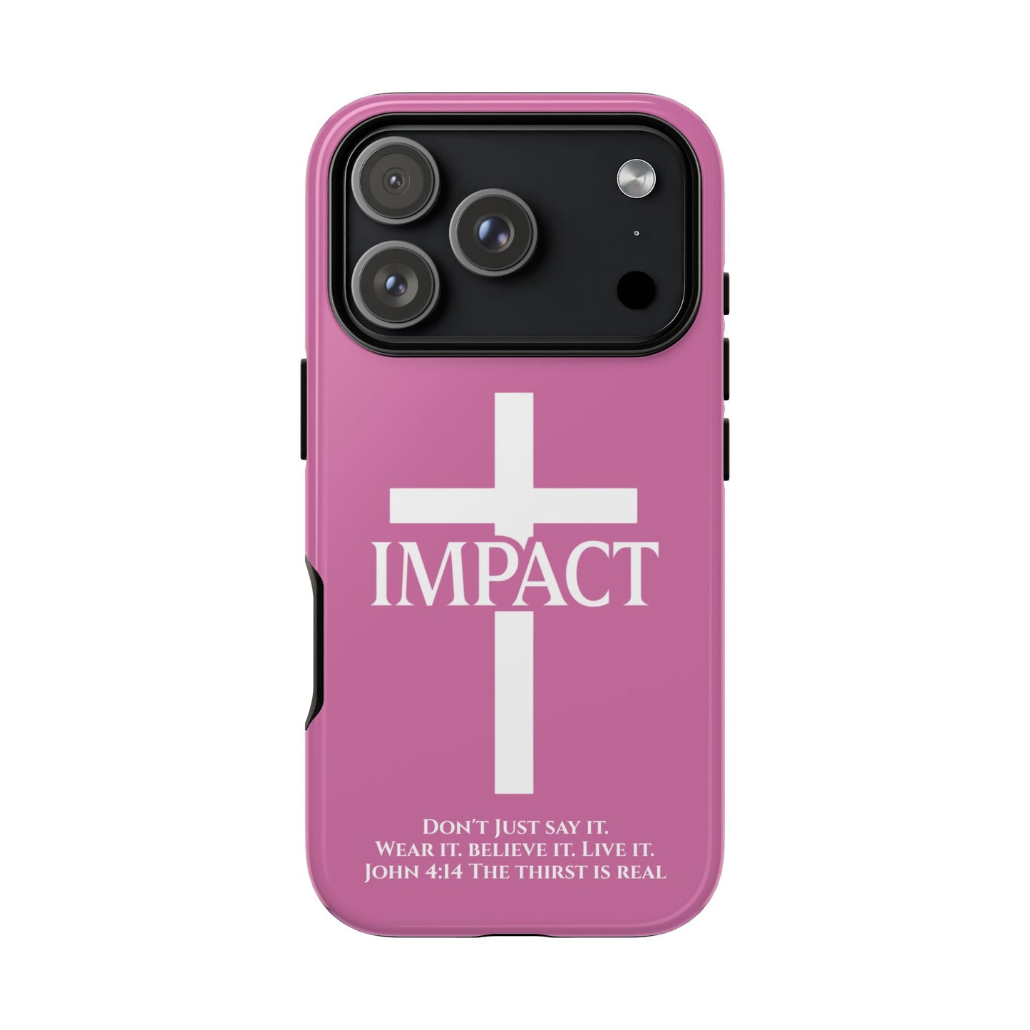 Impact Pink - Tough iPhone Case