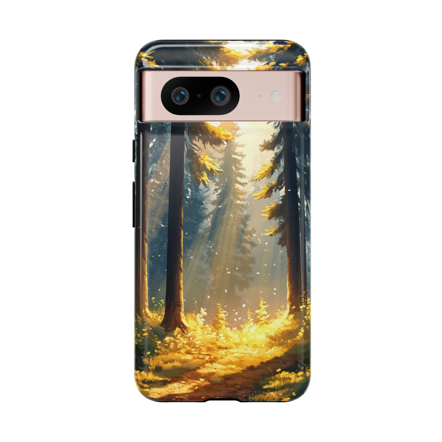 Golden Forest Serenity Phone Case - iPhone, Google Pixel, Samsung Galaxy