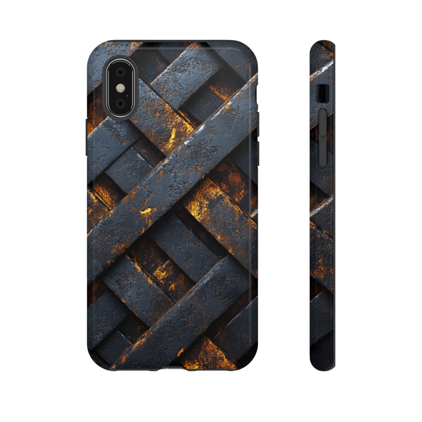 Geometric Interlocking Pattern Phone Case - iPhone, Google Pixel, Samsung Galaxy