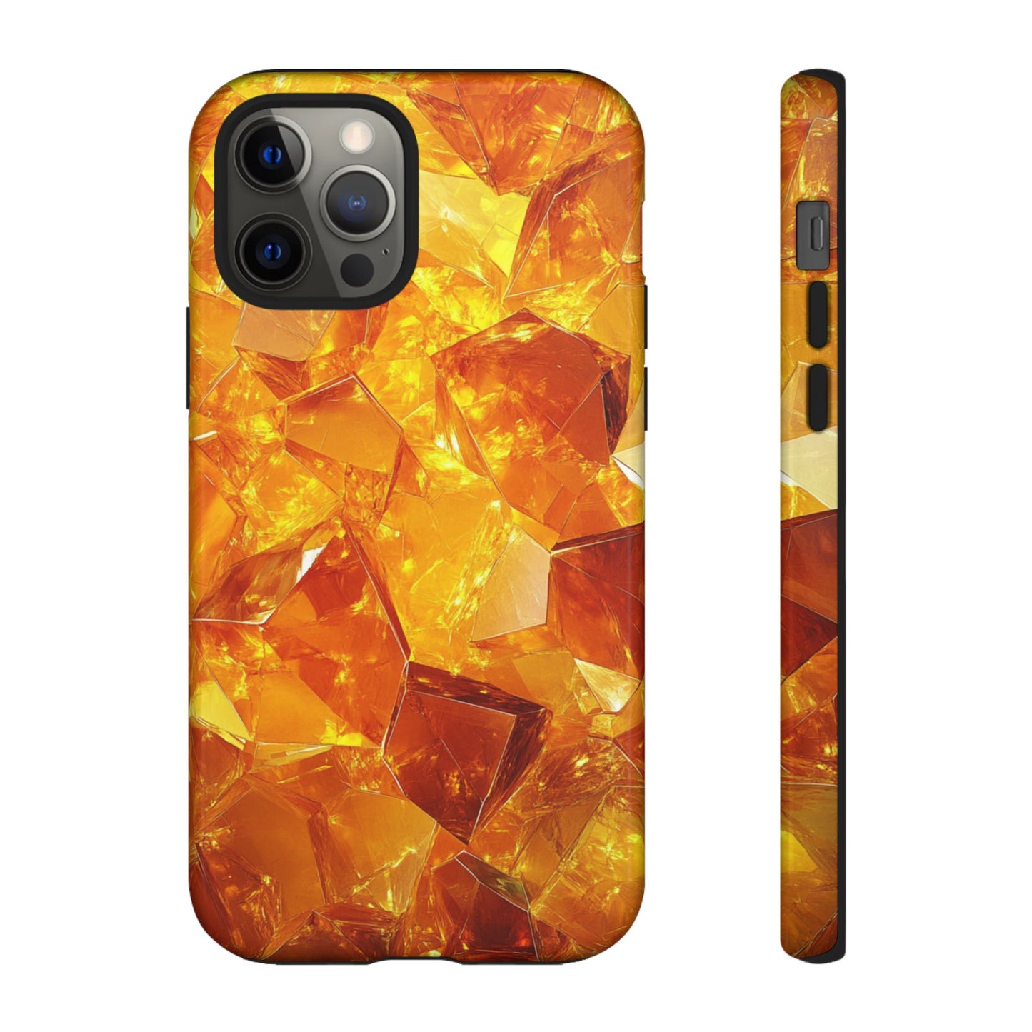 Amber Crystal Shards – Tough iPhone Case