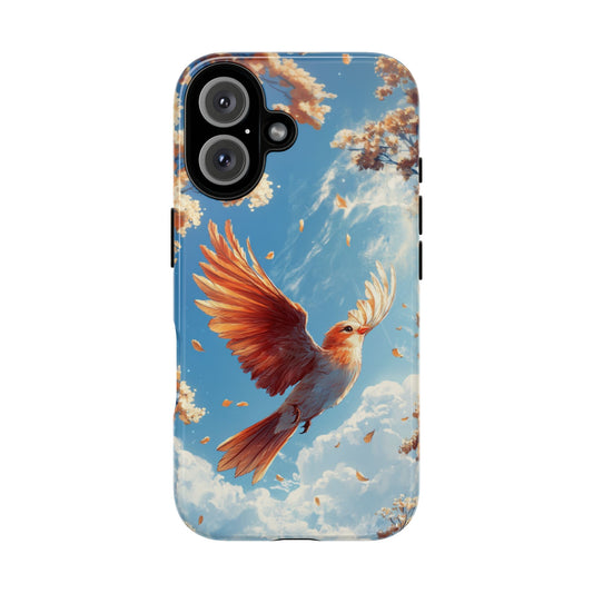 Autumn Skies Songbird – Tough iPhone Case