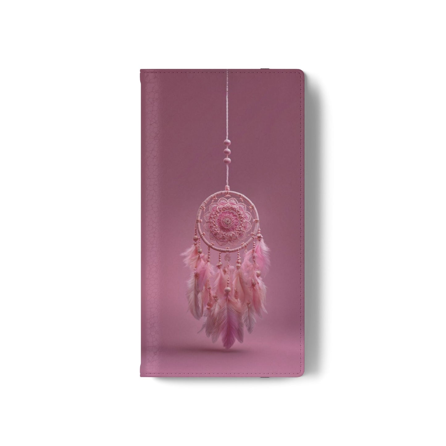 Pink Lace Dreamcatcher - Wallet Flip Case