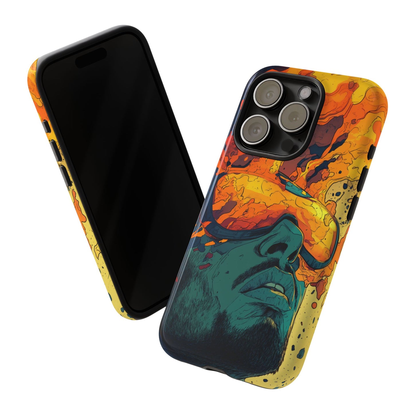 Flame Vision Phone Case - iPhone, Google Pixel, Samsung Galaxy