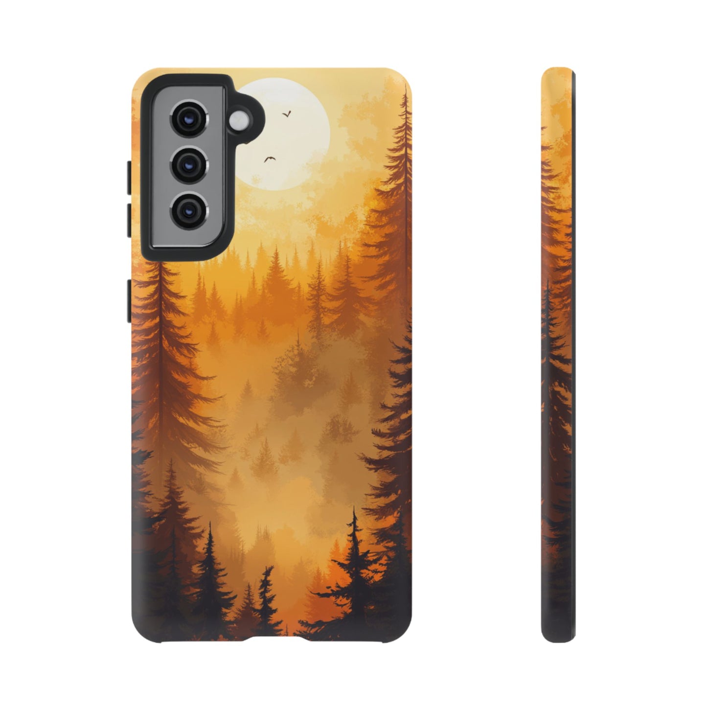 Golden Sunset Forest Phone Case - iPhone, Google Pixel, Samsung Galaxy