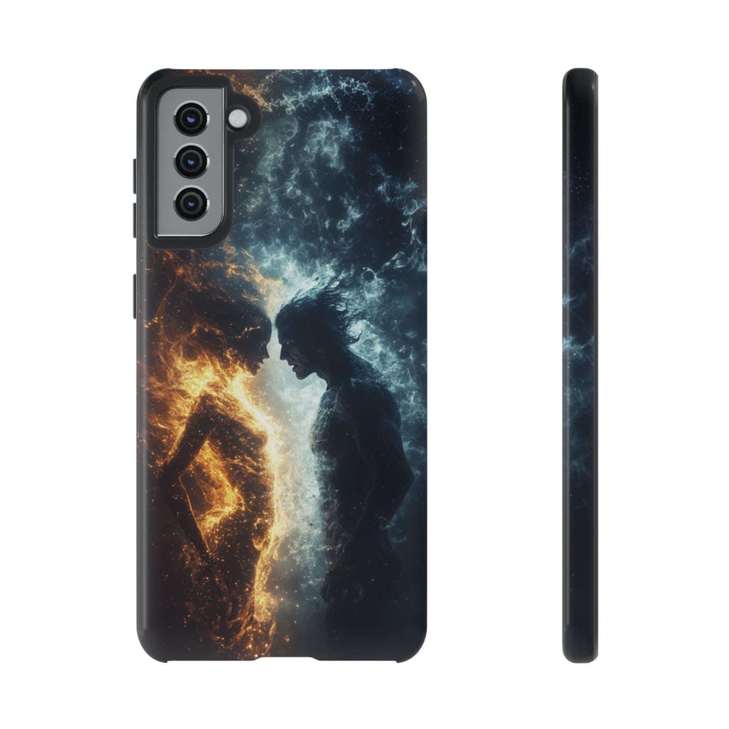 Fire & Frost Lovers - Tough Samsung Galaxy Case