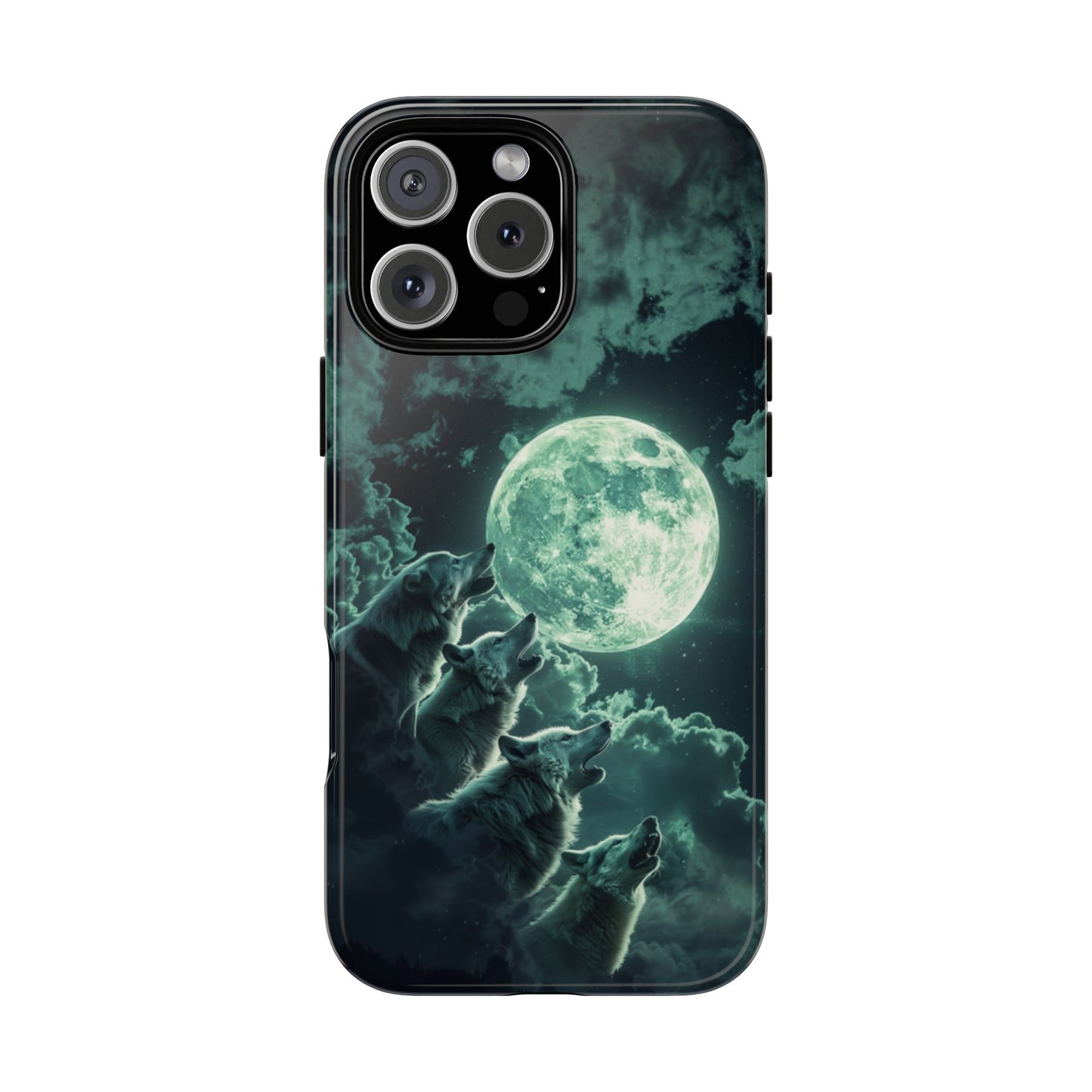 Lunar Pack: Wolves in Harmony - iPhone, Google Pixel, Samsung Galaxy