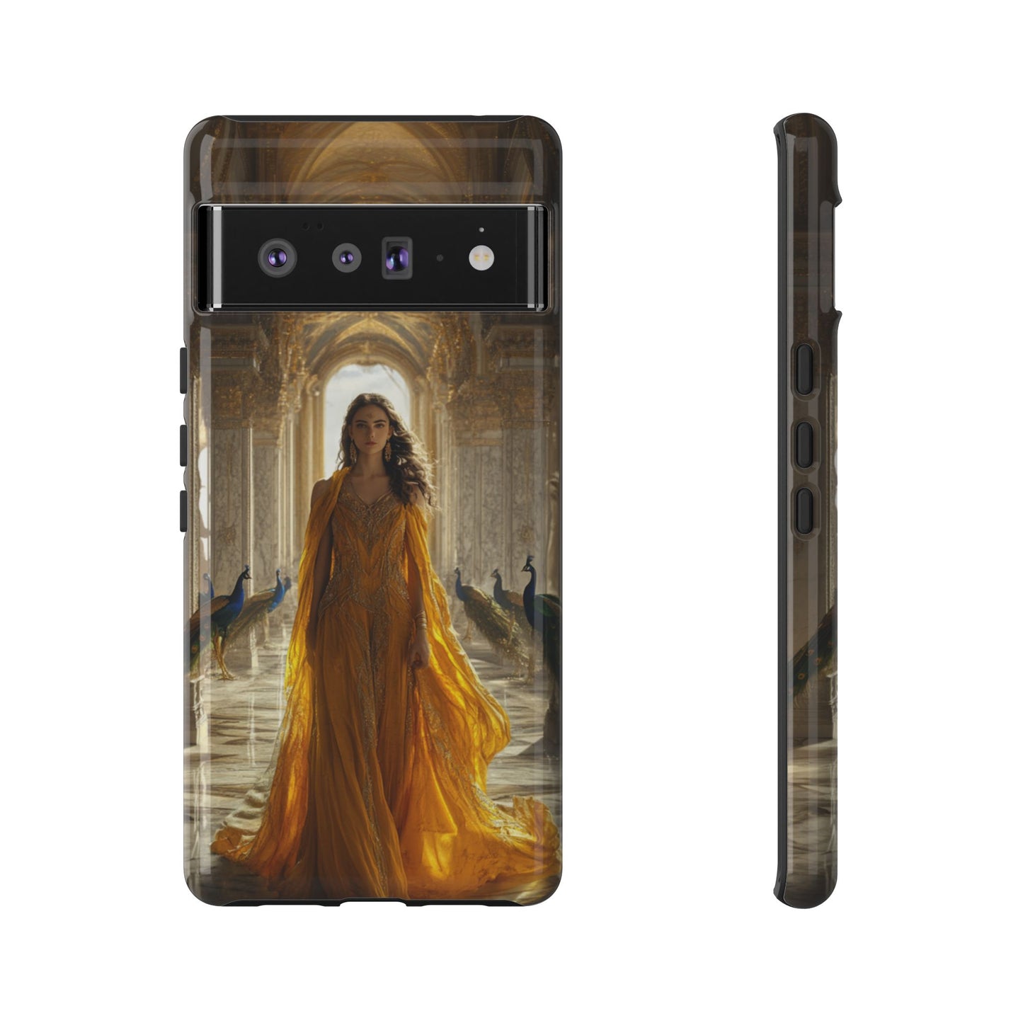 Hera Golden Palace Peacock Goddess - Tough Google Pixel Case