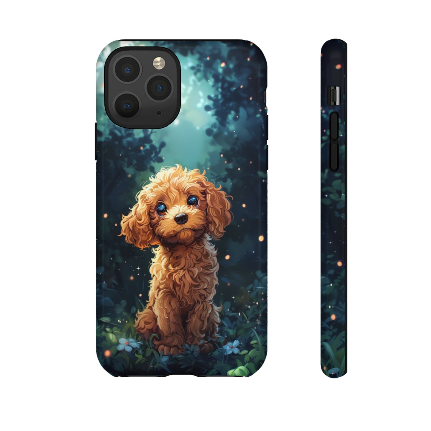 Forest Poodle - Tough iPhone Case