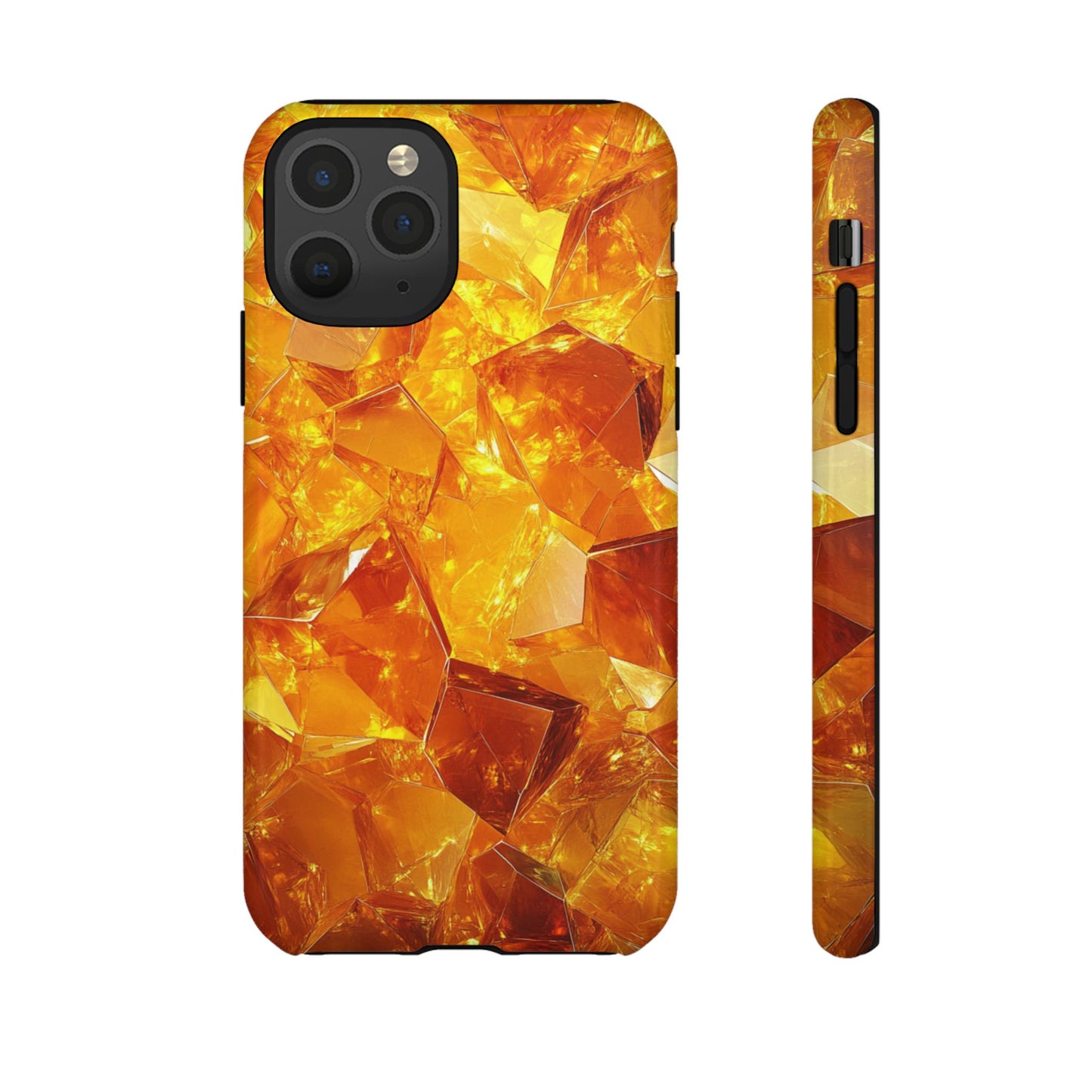 Amber Crystal Shards – Tough iPhone Case