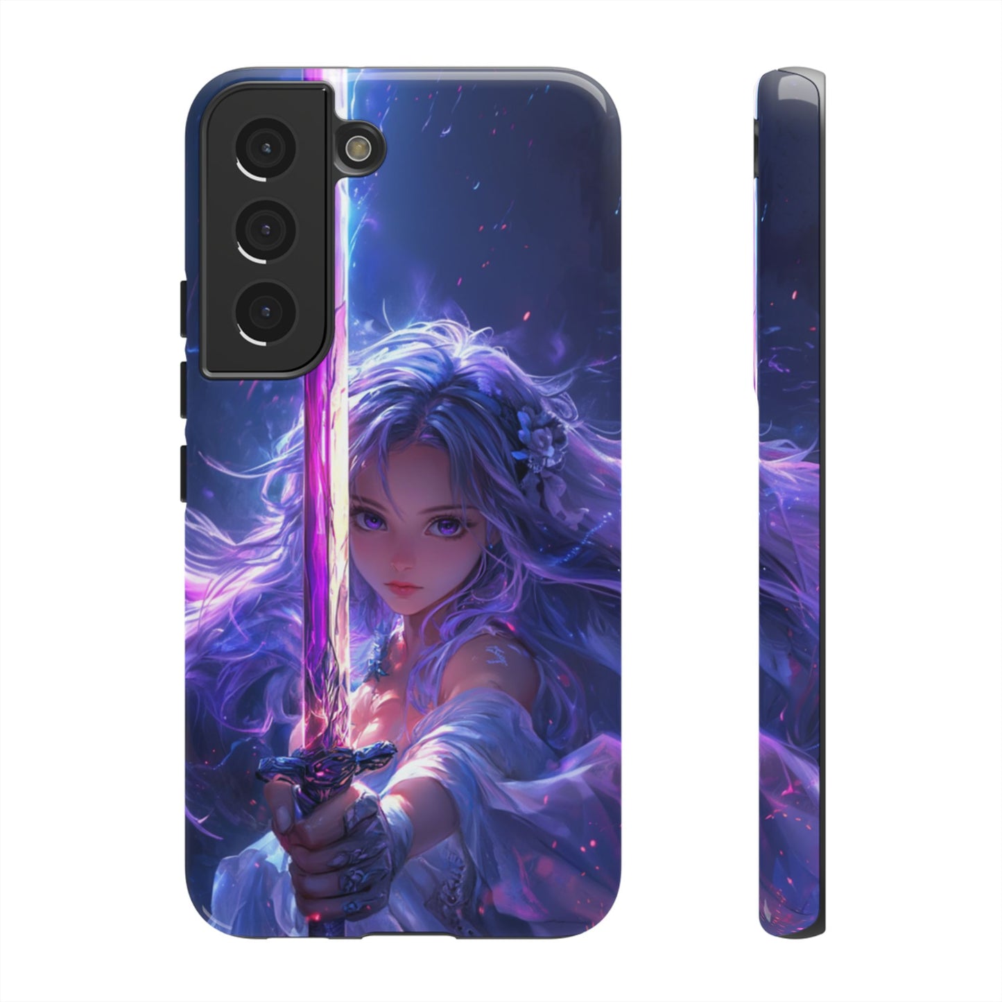 Violet Blade Warrior – Tough Samsung Galaxy Case