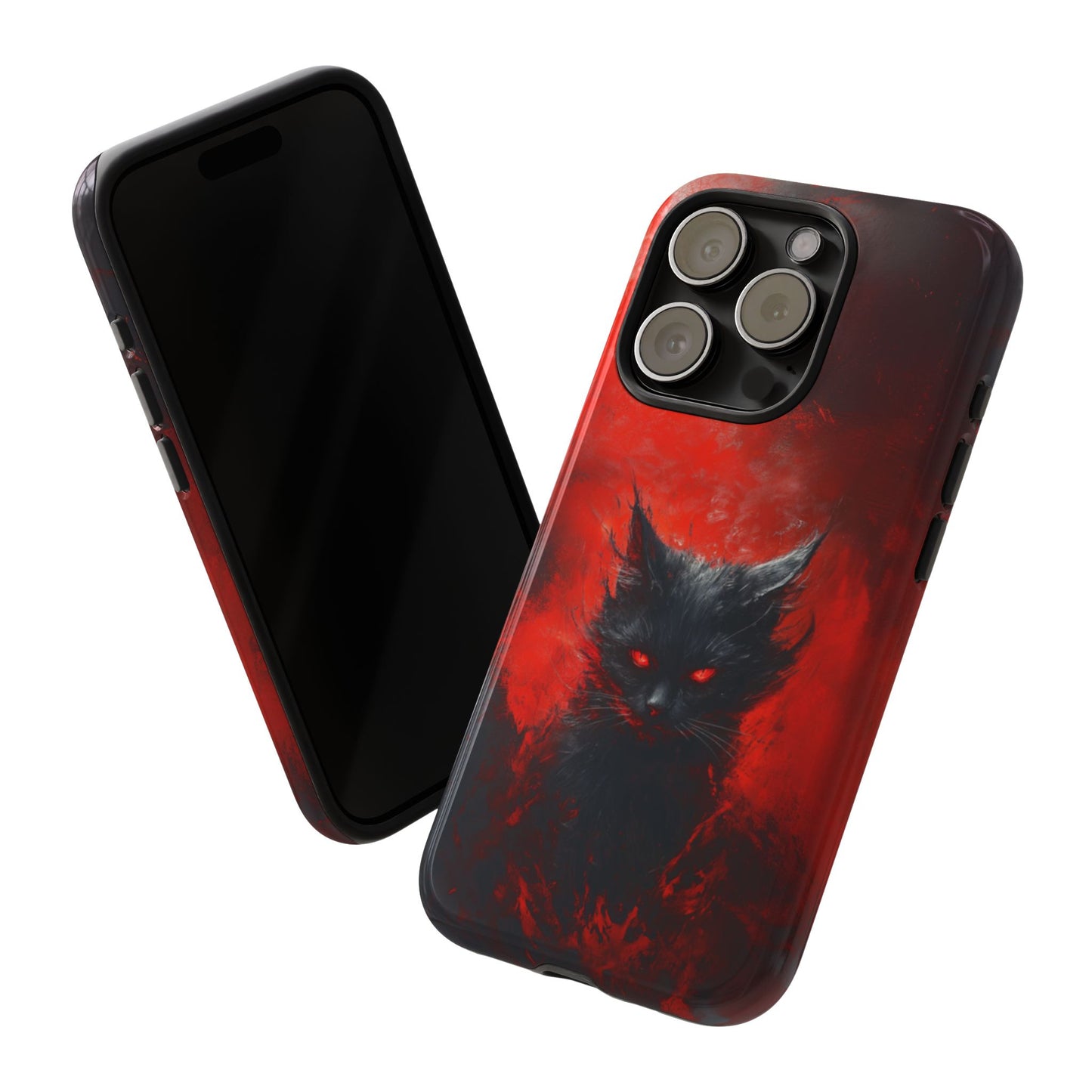 Infernal Cat Phone Case - iPhone, Google Pixel, Samsung Galaxy