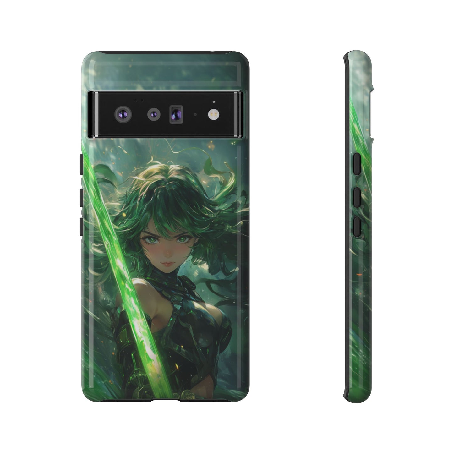 Emerald Blade Warrior – Tough Google Pixel Case
