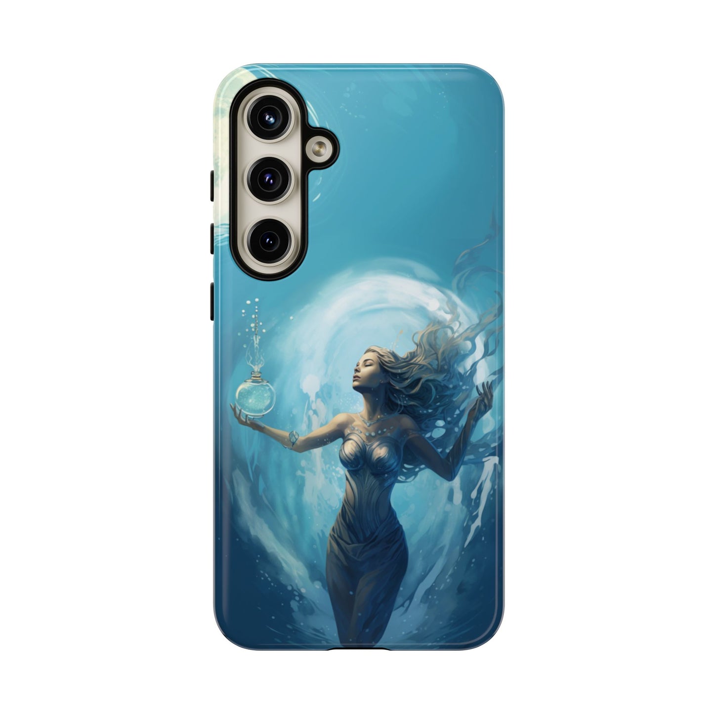 Aquarius Lunar Water Bearer Phone Case – iPhone, Google Pixel, Samsung Galaxy