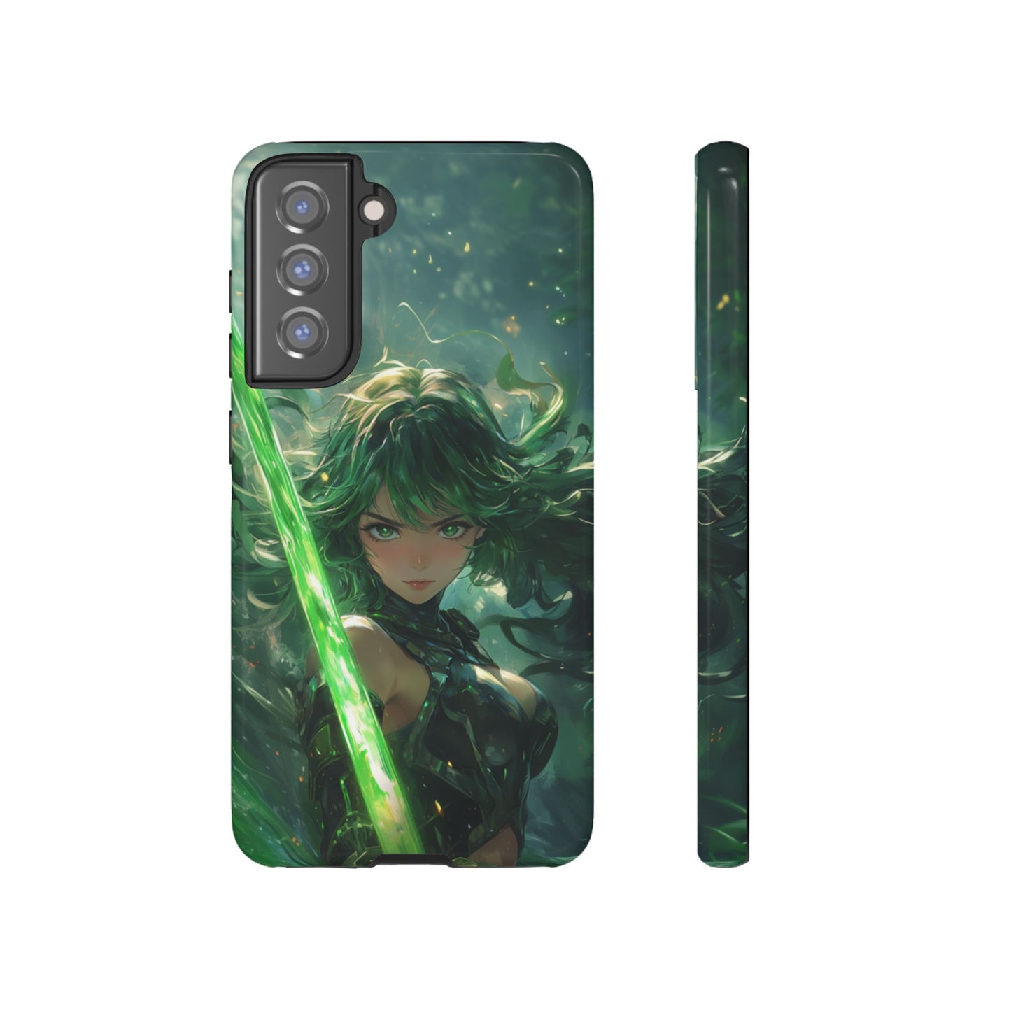 Emerald Blade Warrior – Tough Samsung Galaxy Case