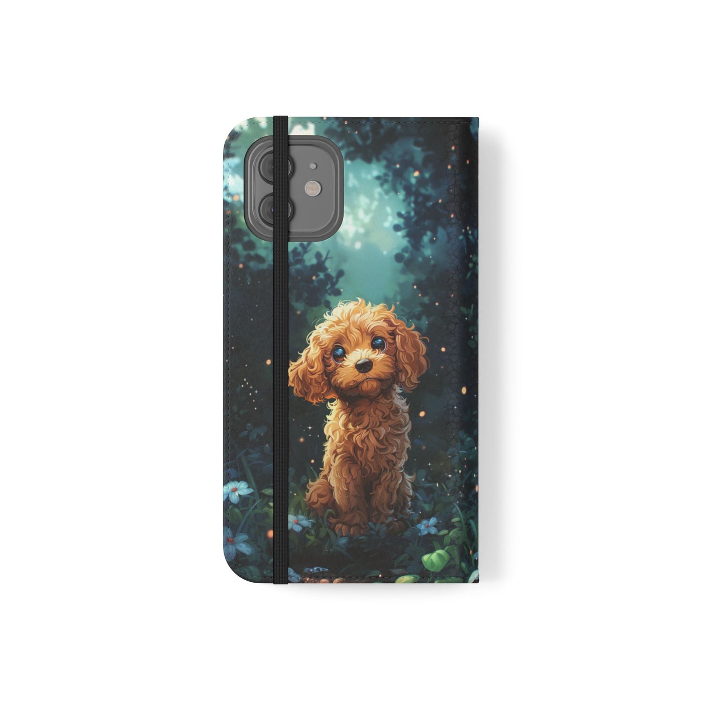 Forest Poodle - Wallet Flip Case