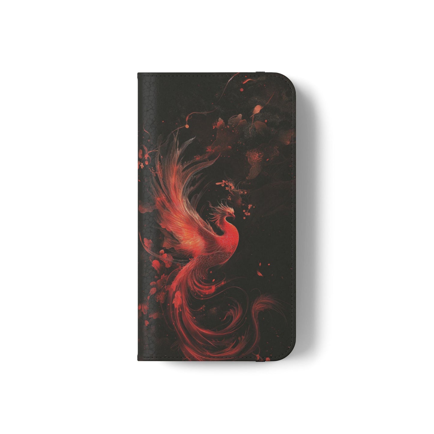 Crimson Phoenix - Wallet Flip Case