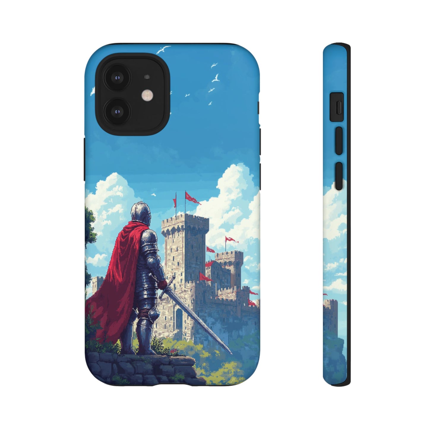 Pixel Knight Adventure Phone Case - iPhone, Google Pixel, Samsung Galaxy