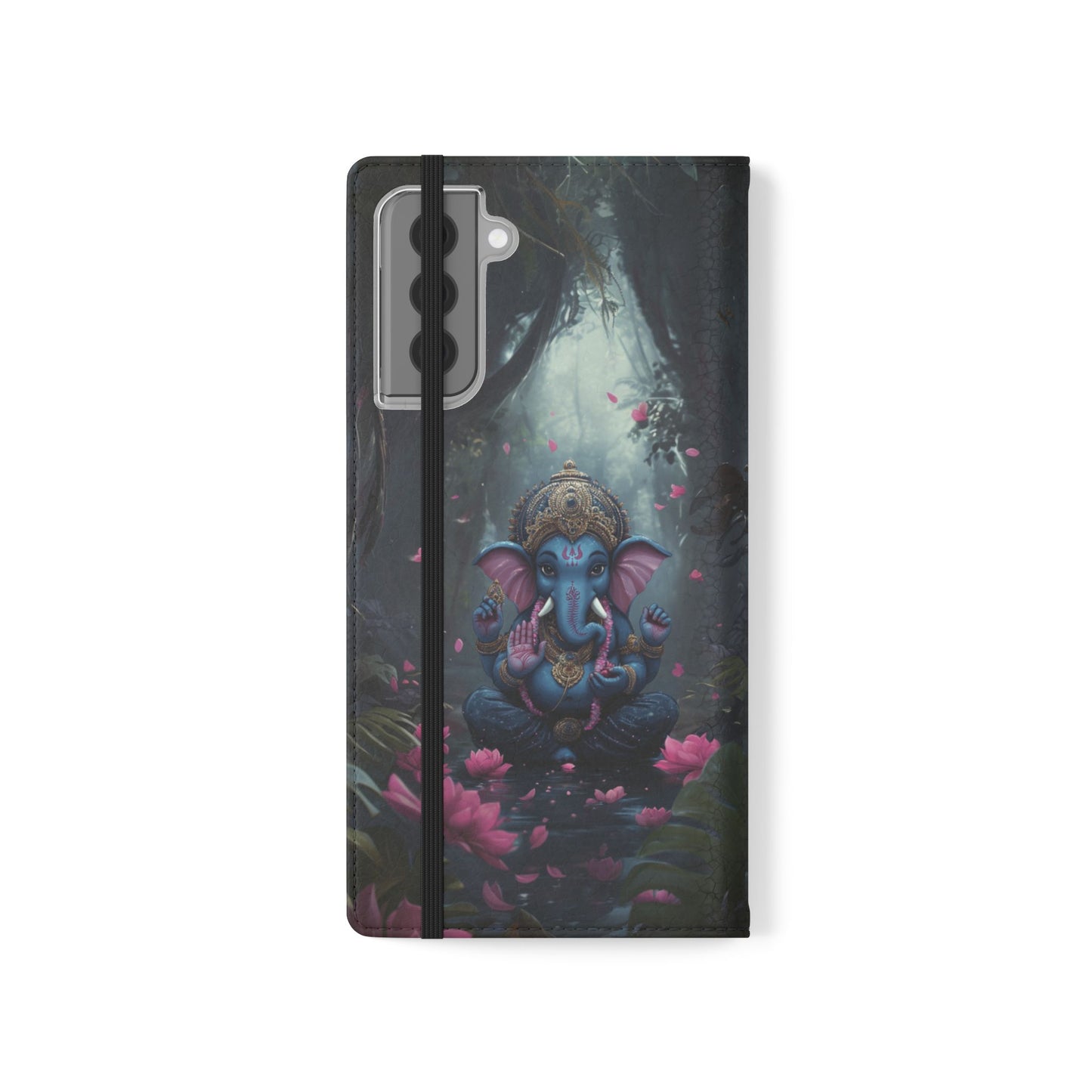 Ganesha Lotus - Wallet Flip Case