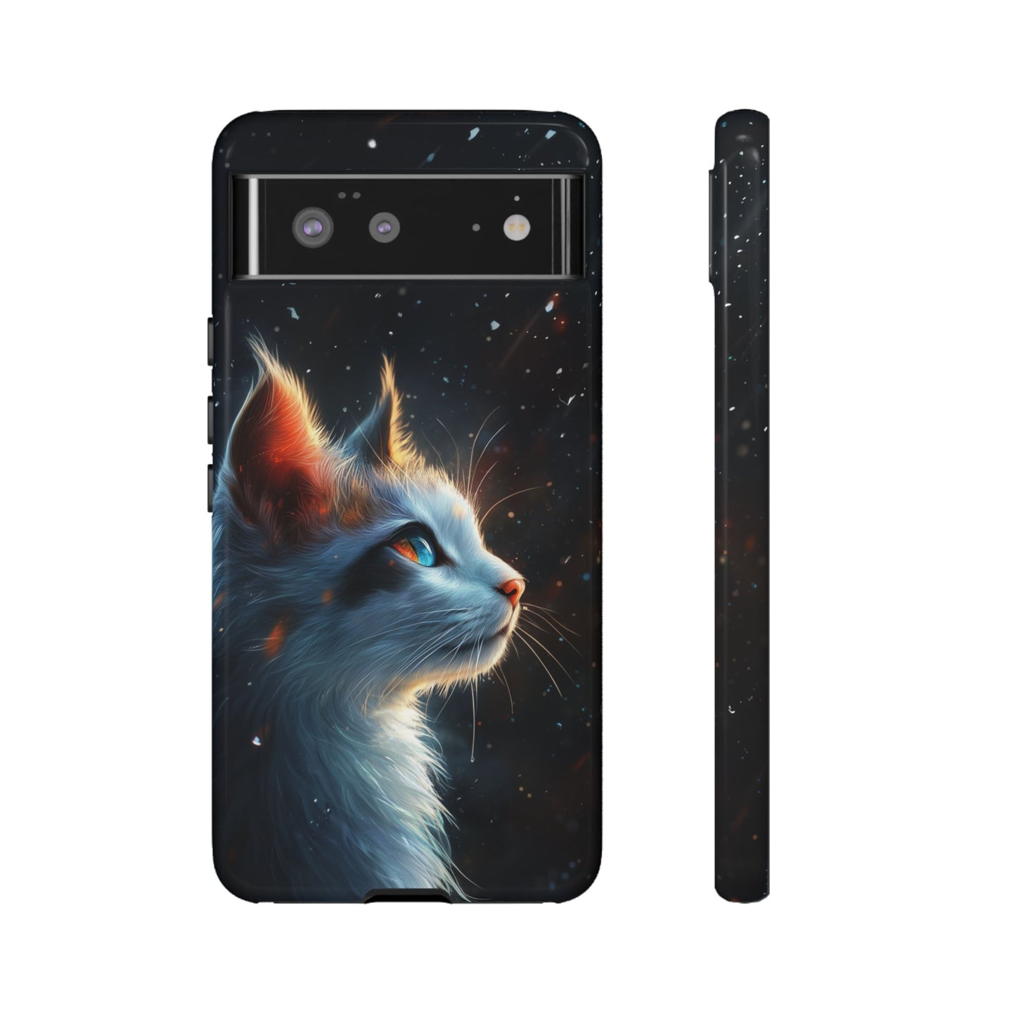 Enchanting Winter Cat Phone Case - iPhone, Google Pixel, Samsung Galaxy