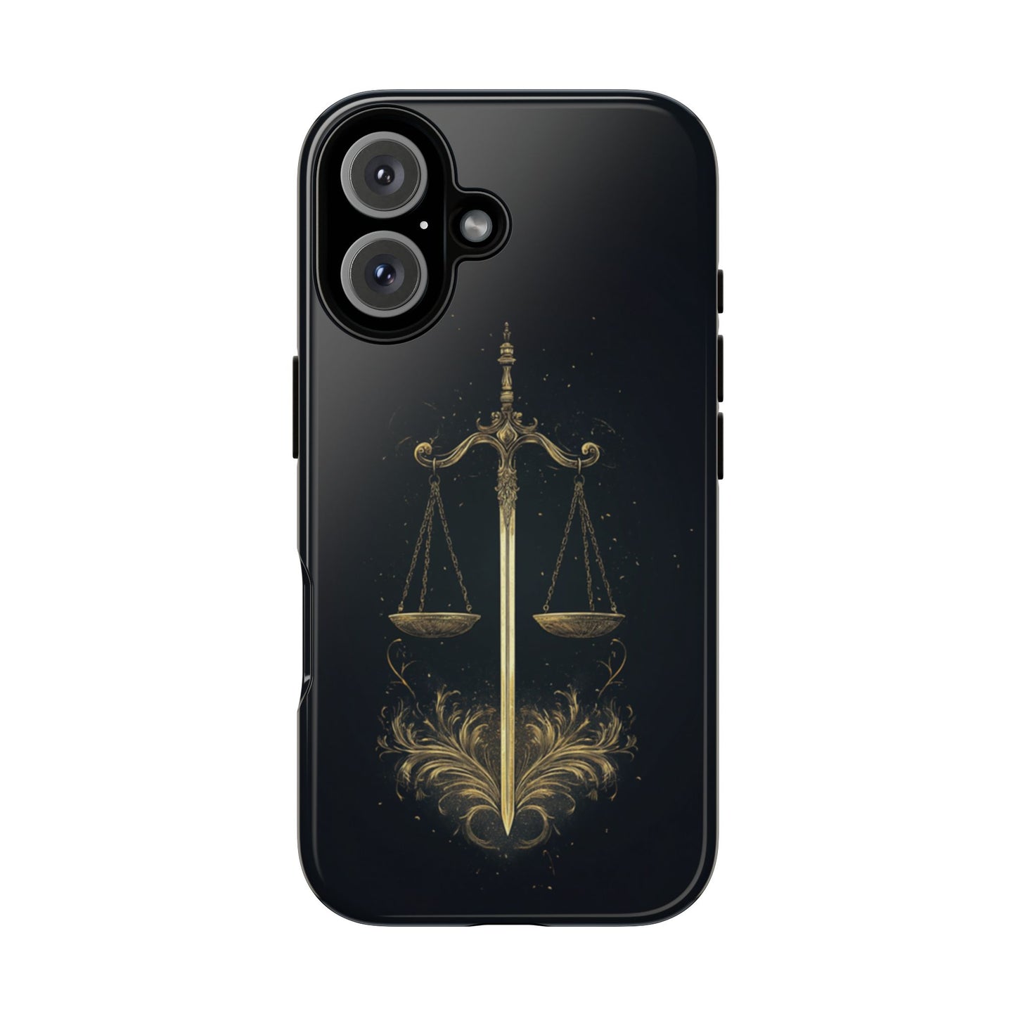 Libra Gilded Balance – Tough iPhone Case