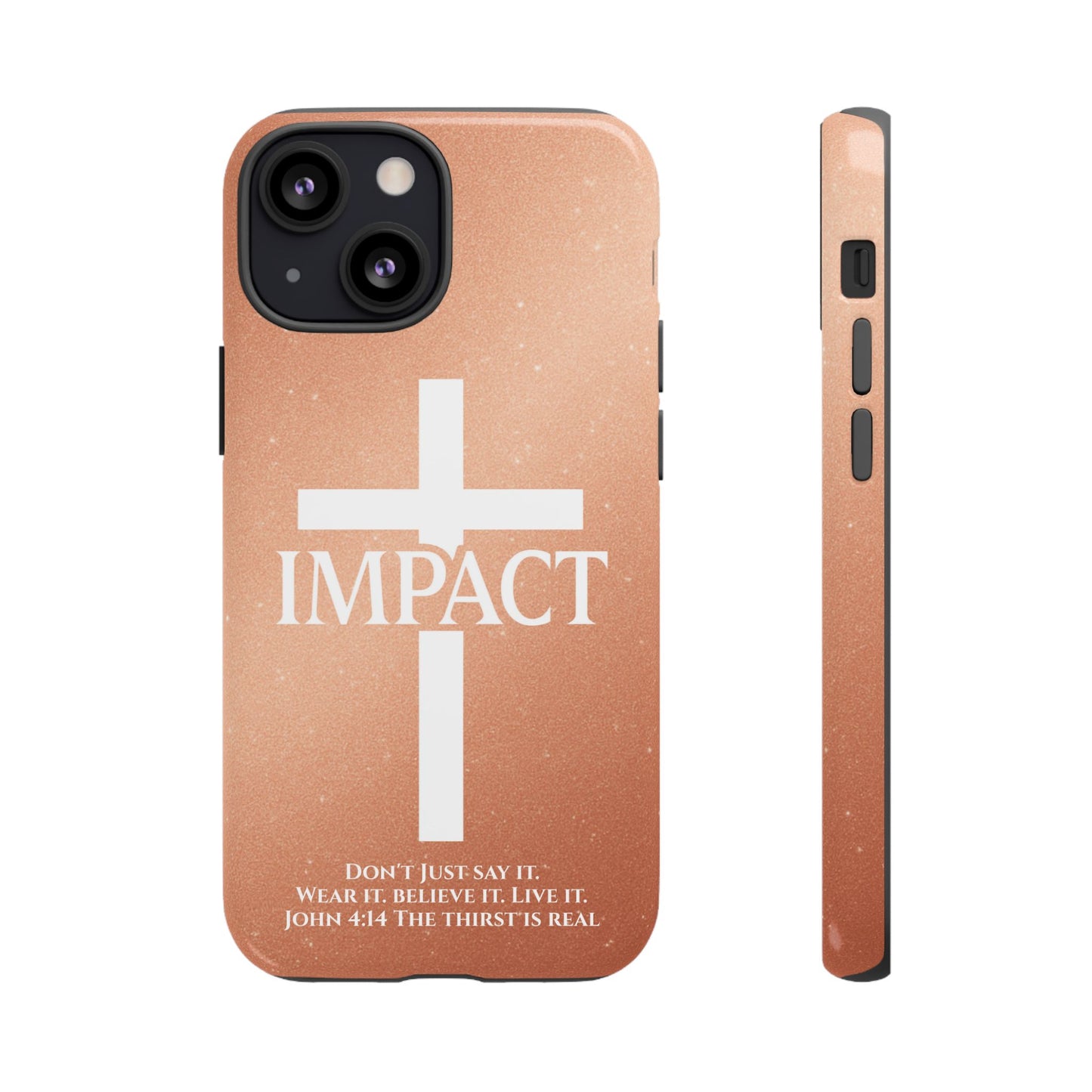Impace Rose Gold - Tough iPhone Case
