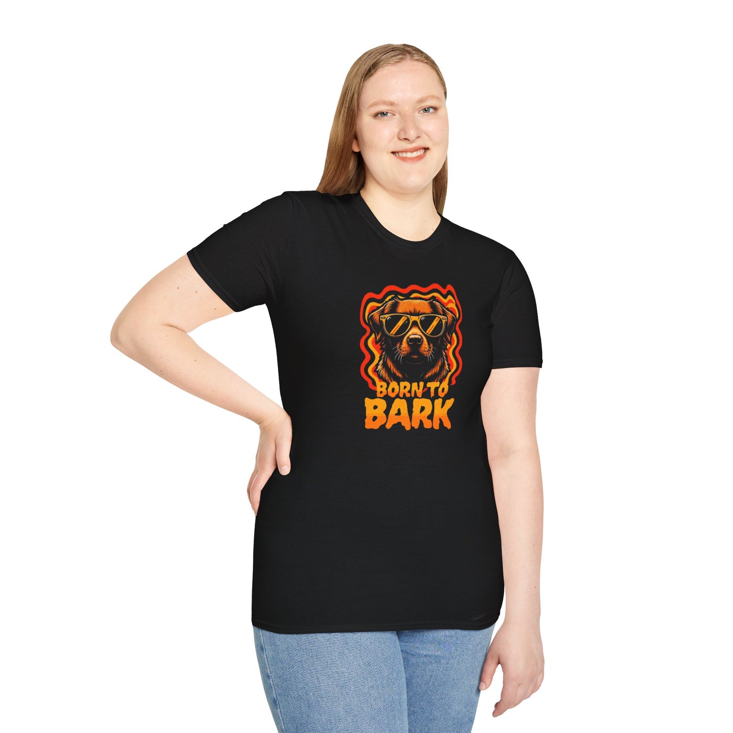 Born to Bark Unisex Soft-Style T-Shirt