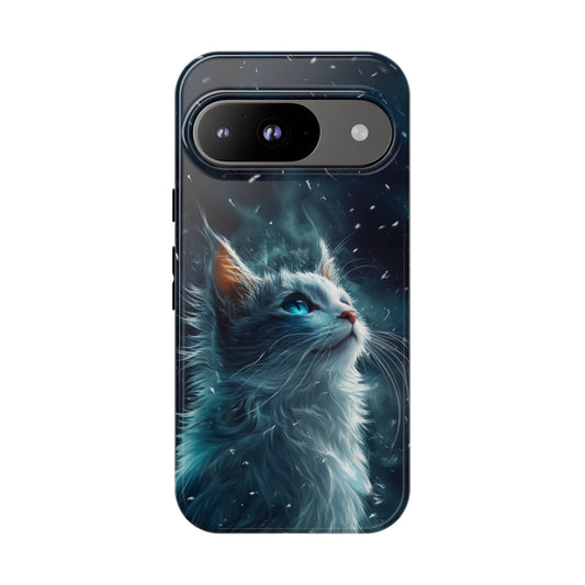 Winter Cat - Tough Google Pixel Case