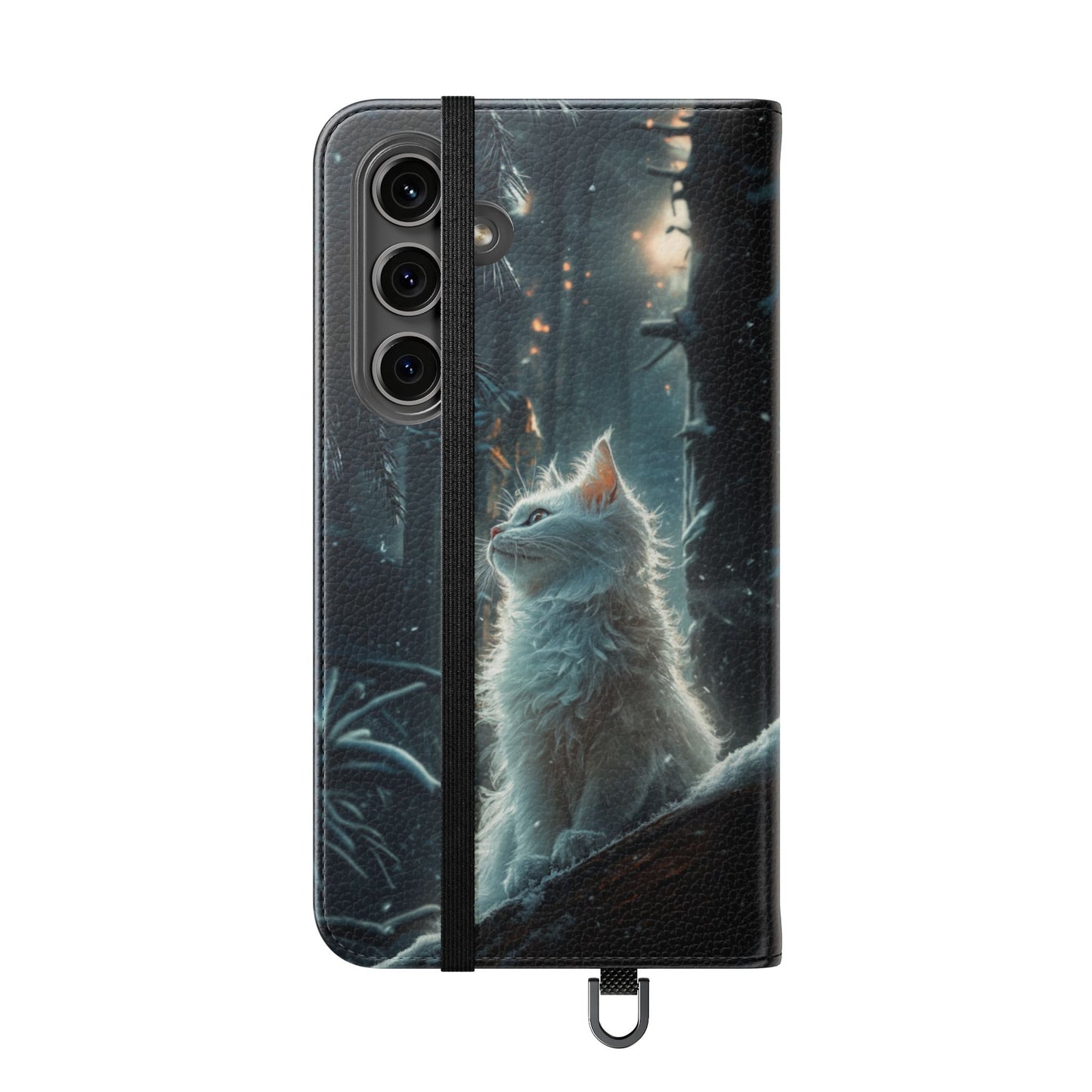 Winter Spirit Cat - Wallet Flip Case