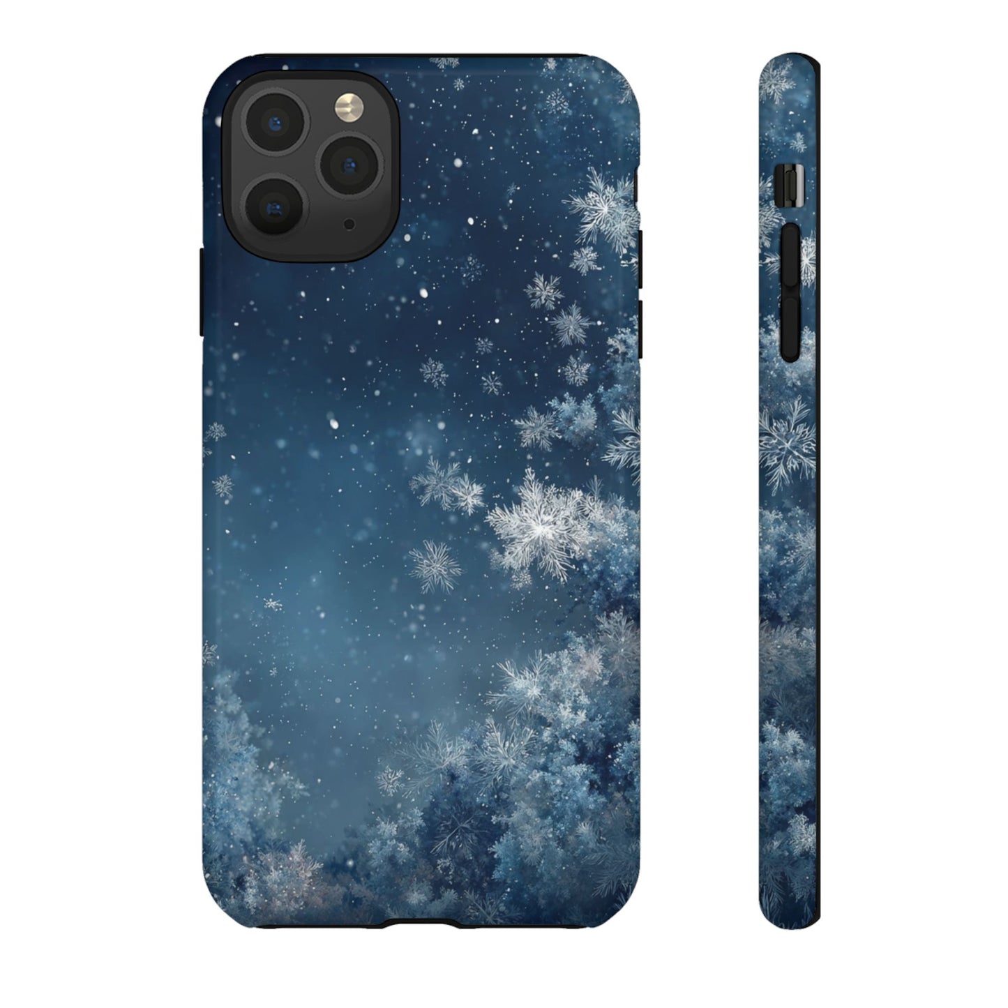 Winter Snowflakes - Tough iPhone Case